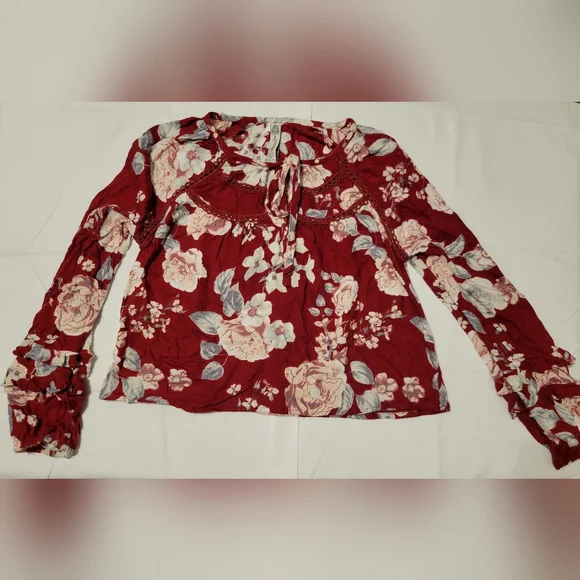 American Rag | Long Sleeve | Floral | Dressy Blouse - Picture 1 of 4